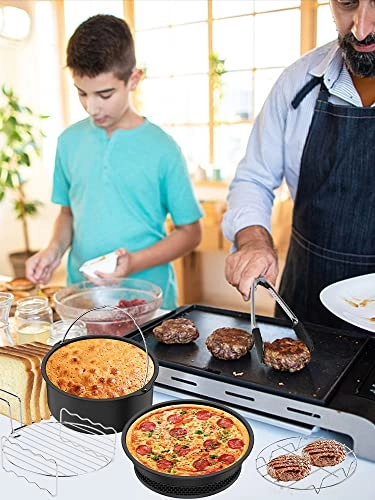 Fryer Silicone Pot - Stainless Steel + Silicone