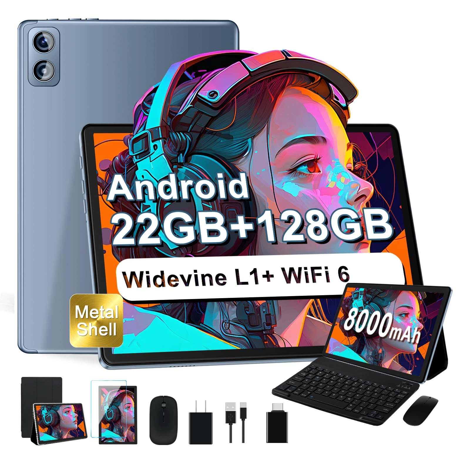 Tablette Tactile - 128GB 10.1"