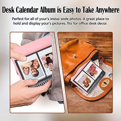 3.5x4.5" 64 Pockets Polypropylene Paper Photo Album