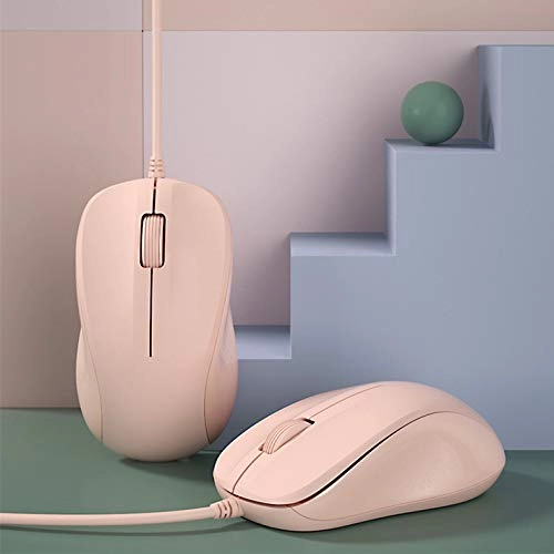 Silent Wired Computer Mouse - USB