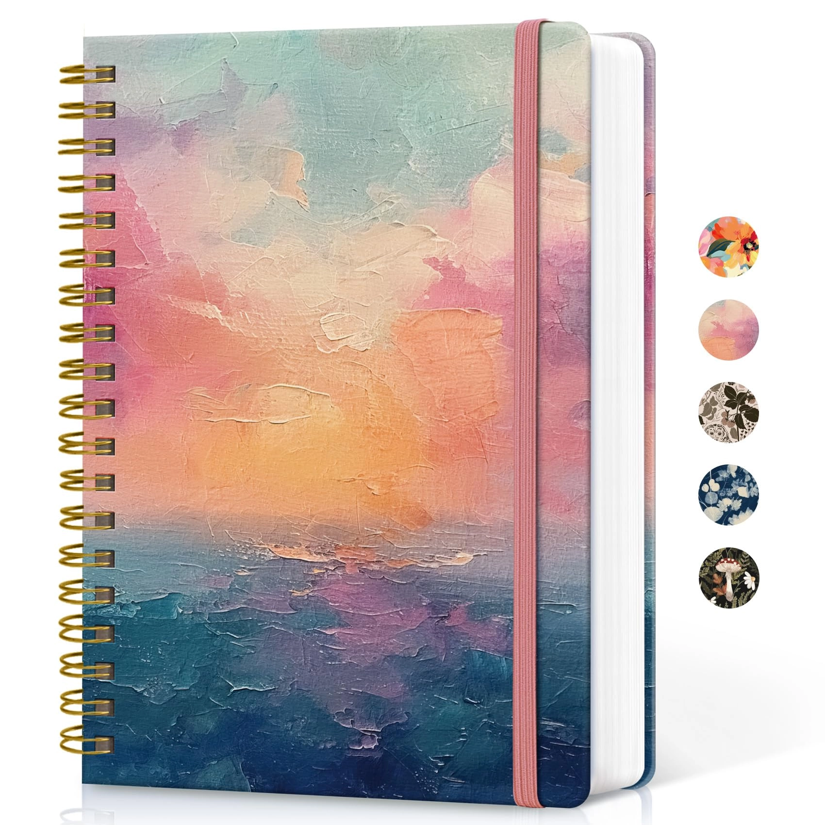 Spiral Notebook B5 Spiral - Lined 300 Pages