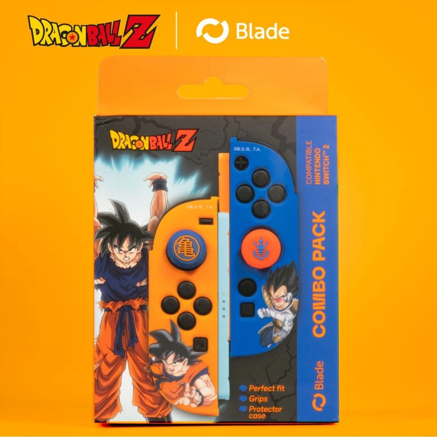 Dragon Ball Z Case - Nintendo Switch 2 + Textured Grip - Joy-Cons