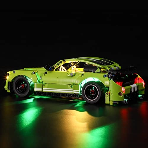 Led Lighting Kit for LEGO Technic Ford Mustang Shelby GT500 Car Set 42138