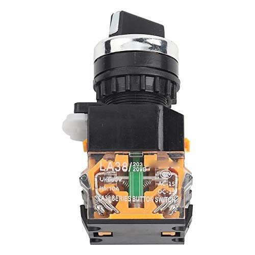 LA38-20X3 - 3 Position Rotary Switch 1 NC 2 NO 10A