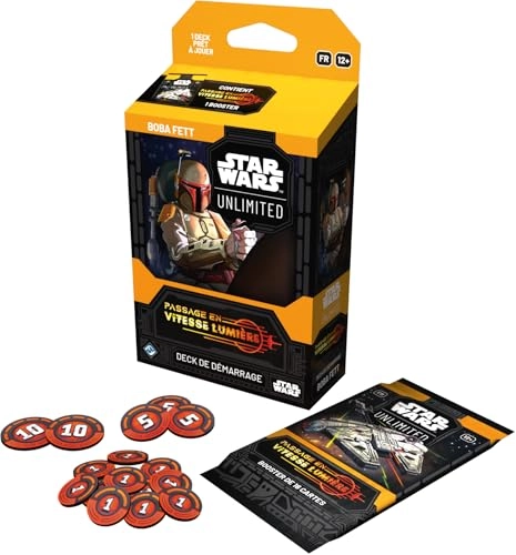 Star Wars Unlimited: Transition to Light Speed - Boba Fett - Trading Card Game - Starter Deck (French)