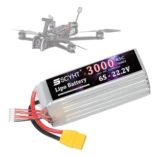 6S Drone battery - 2200mAh 2600mAh 2700mAh 3000mAh