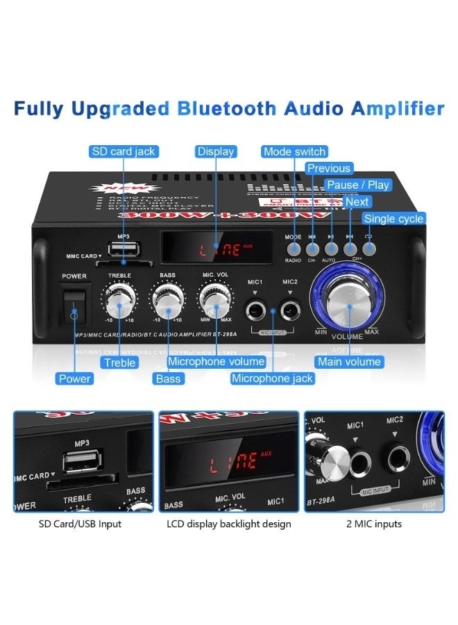 BT-298A - 2.0CH 40W+40W