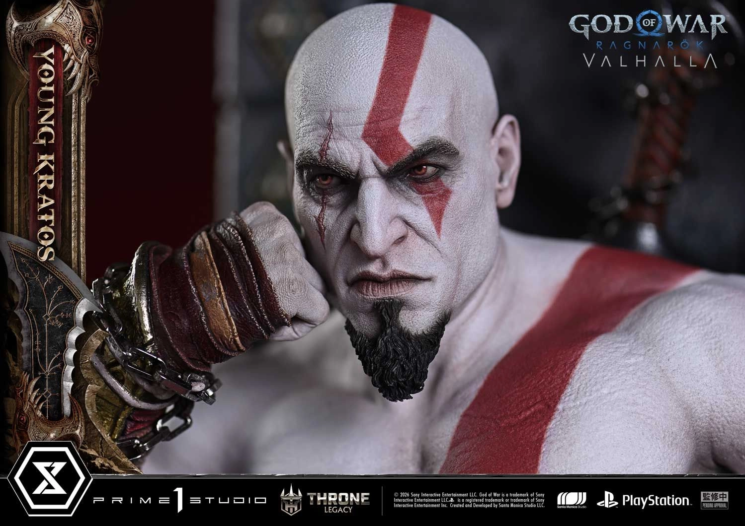 Young Kratos Throne Legacy - Polystone and other materials