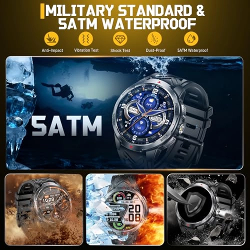 Military Smart Watch GPS