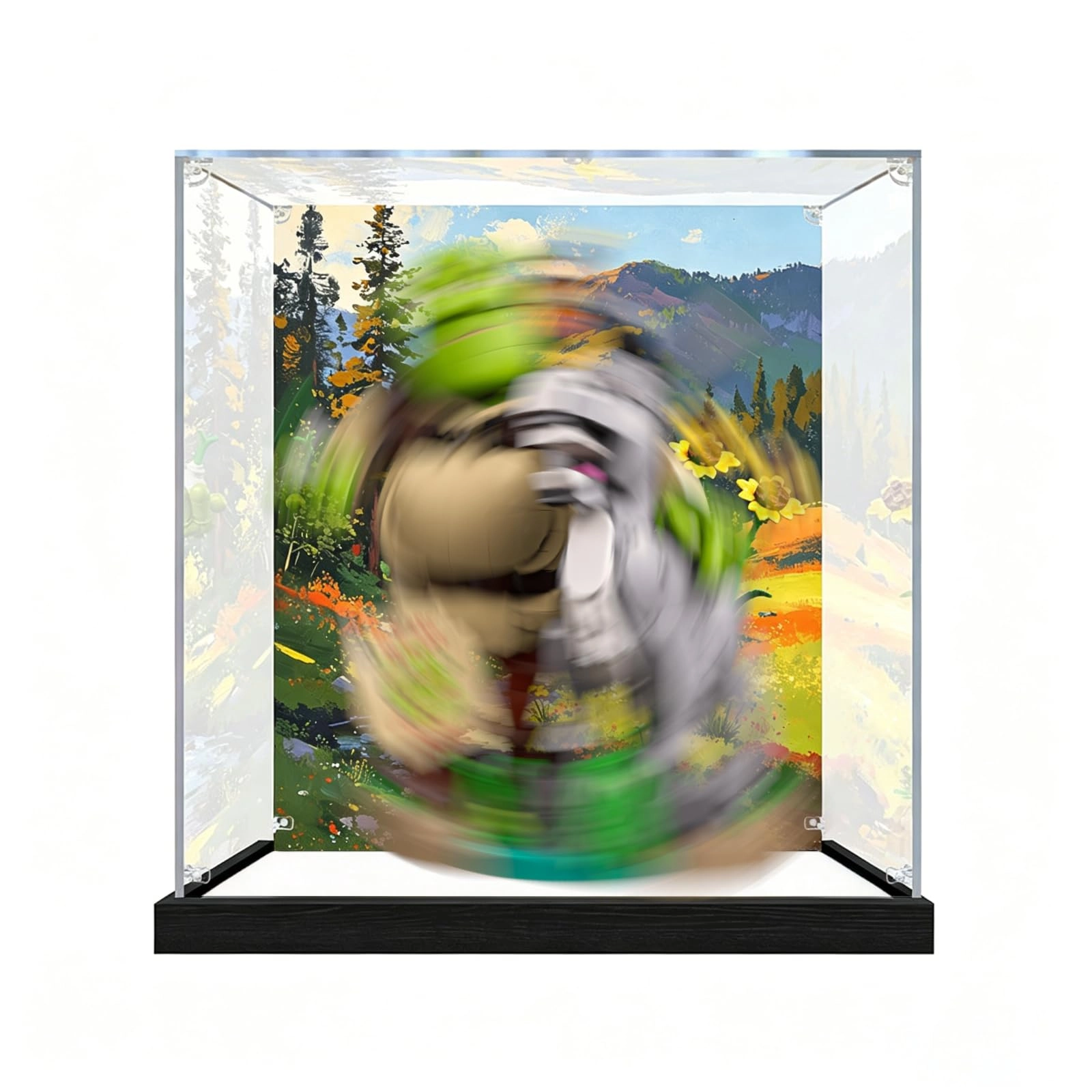 LeafLane LEGO 72423 Acrylic Display Case - Thick Durable Acrylic Dustproof 25 x 20 x 30 cm