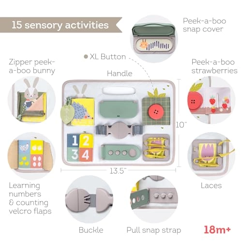 Taf Toys Activity Buckles Board - 18 months+