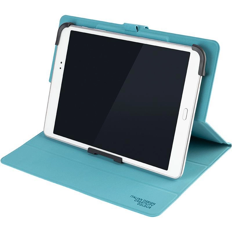 Book Type Case with Integrated Stand Up System for 7-inch