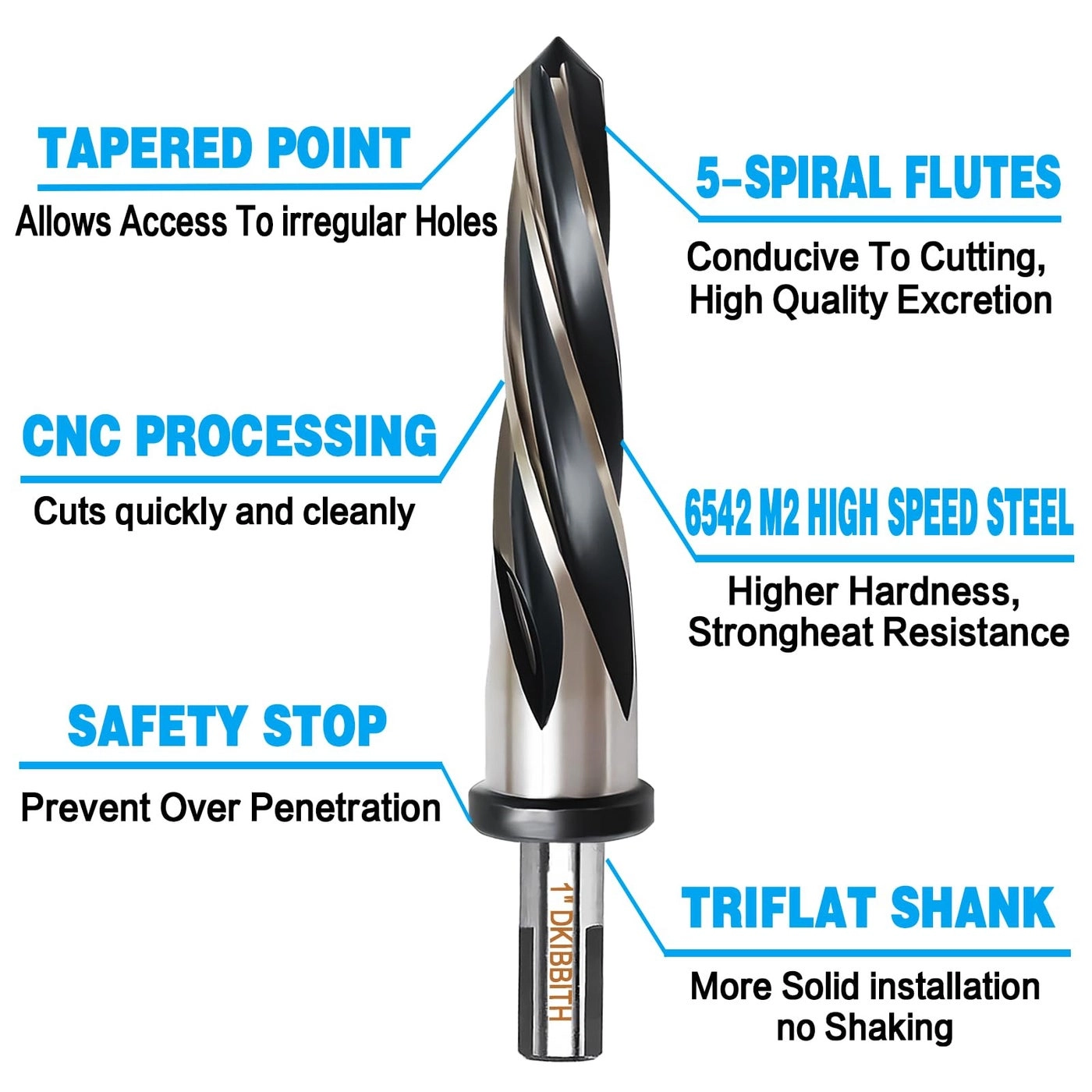Bridge Construction Reamer - M2 HSS 25mm