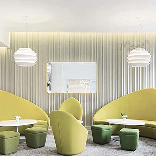 Scandinavian High-end Chandelier - 3 Head 48*32cm White