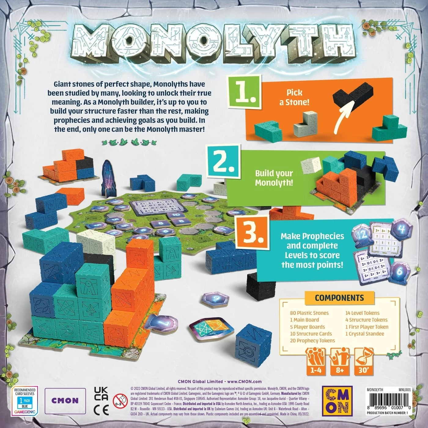 Monolyth - Monolith Building Strategy Tactile Puzzle