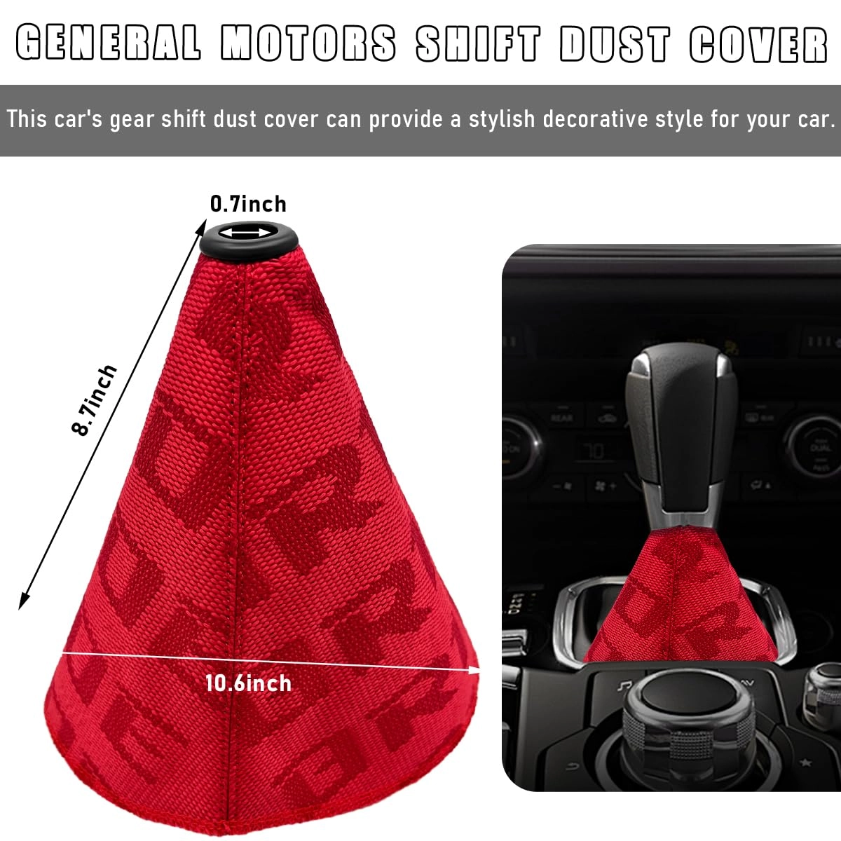Car Shift Boot Cover