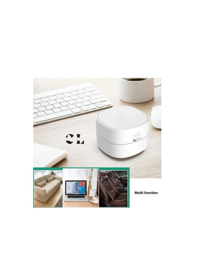 Mini Desktop Vacuum Cleaner - 200 ml 500Pa 360° Rotatable