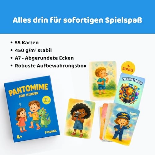 Pantomime - German 4+ 55 Cards