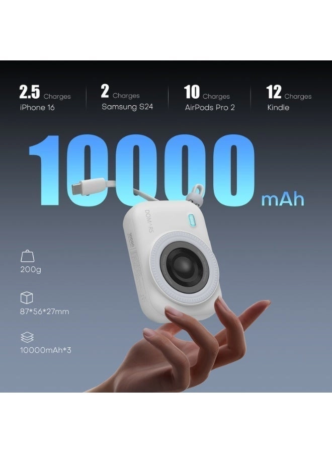 2-in-1 Magnetic Battery Pack - 10000mAh 22.5W