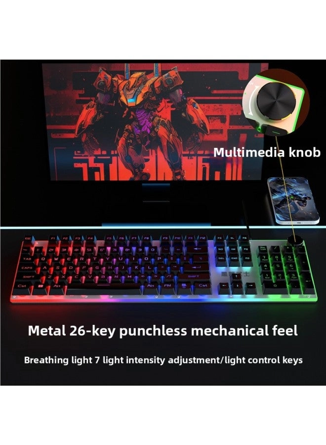 Mechanical Feel - Wired + E-sports Mouse