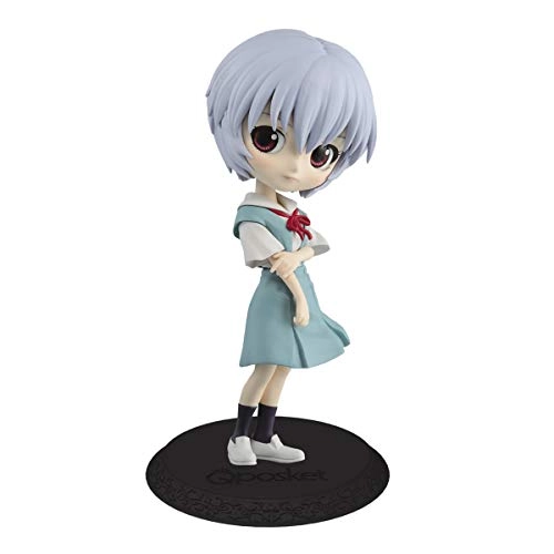 Rei Ayanami - Evangelion Movie Q Posket - Multicolor Base stand included (13.97 cm) (BP35947)