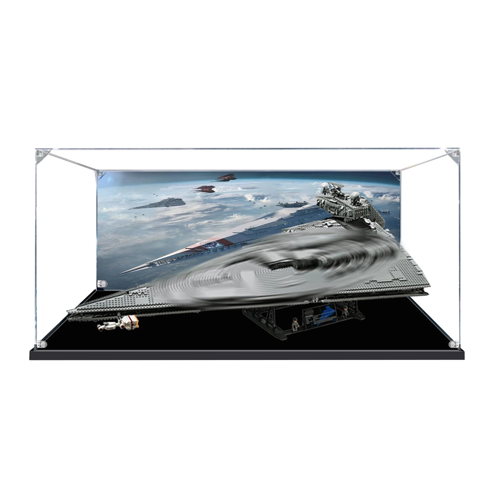 Acrylic Display Case (75252) - Dustproof 114 x 70 x 49 cm