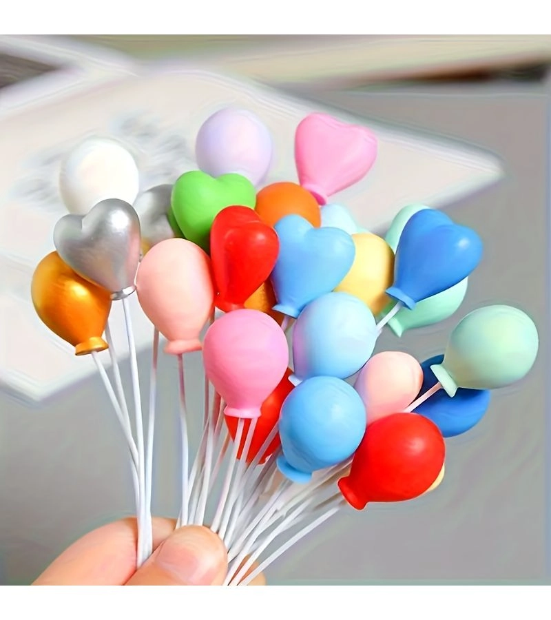 Generic Mini Resin Balloon Charms - 12 piece(s) Set