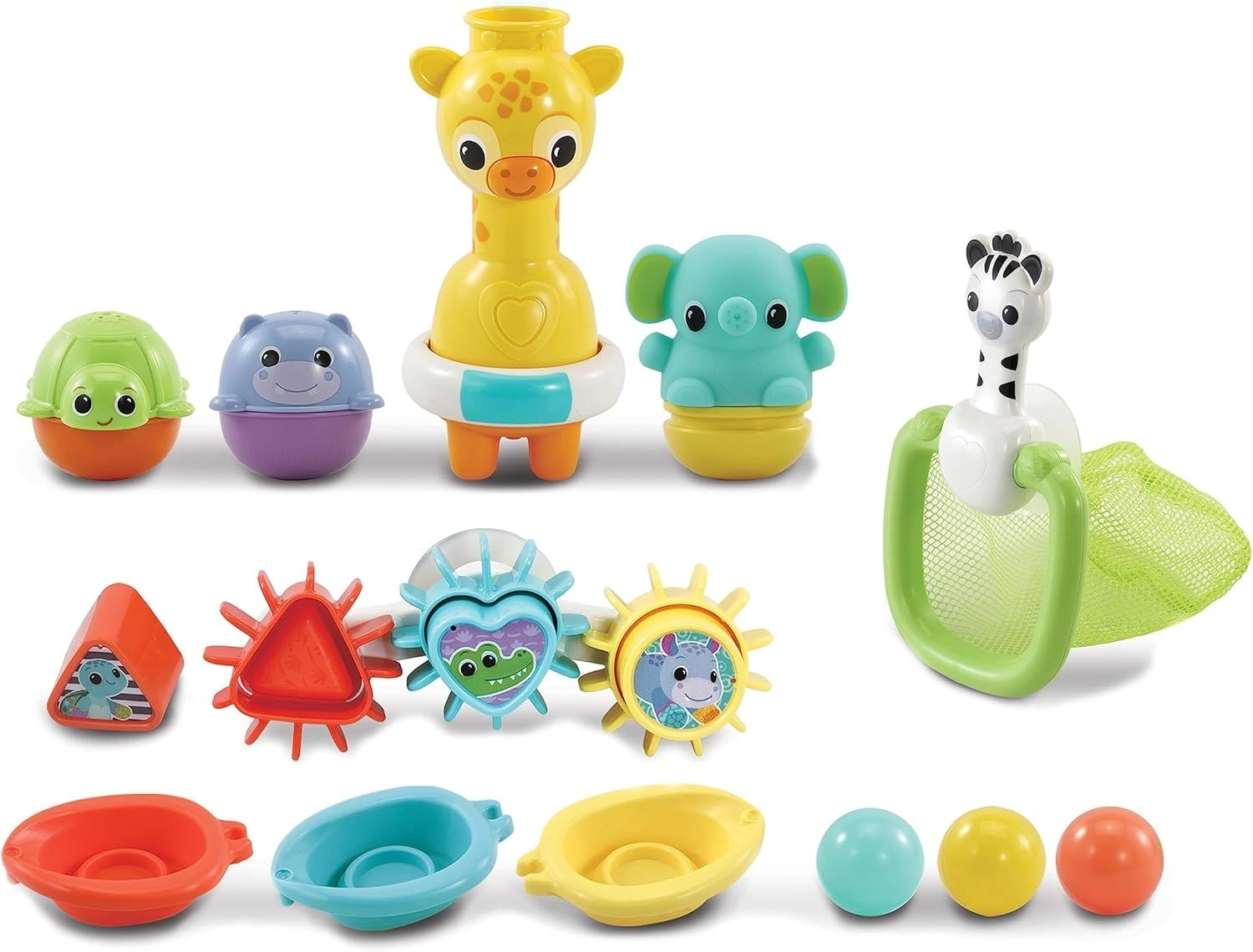 VTech 6 In 1 Bath Set - Multi Colour 0 +