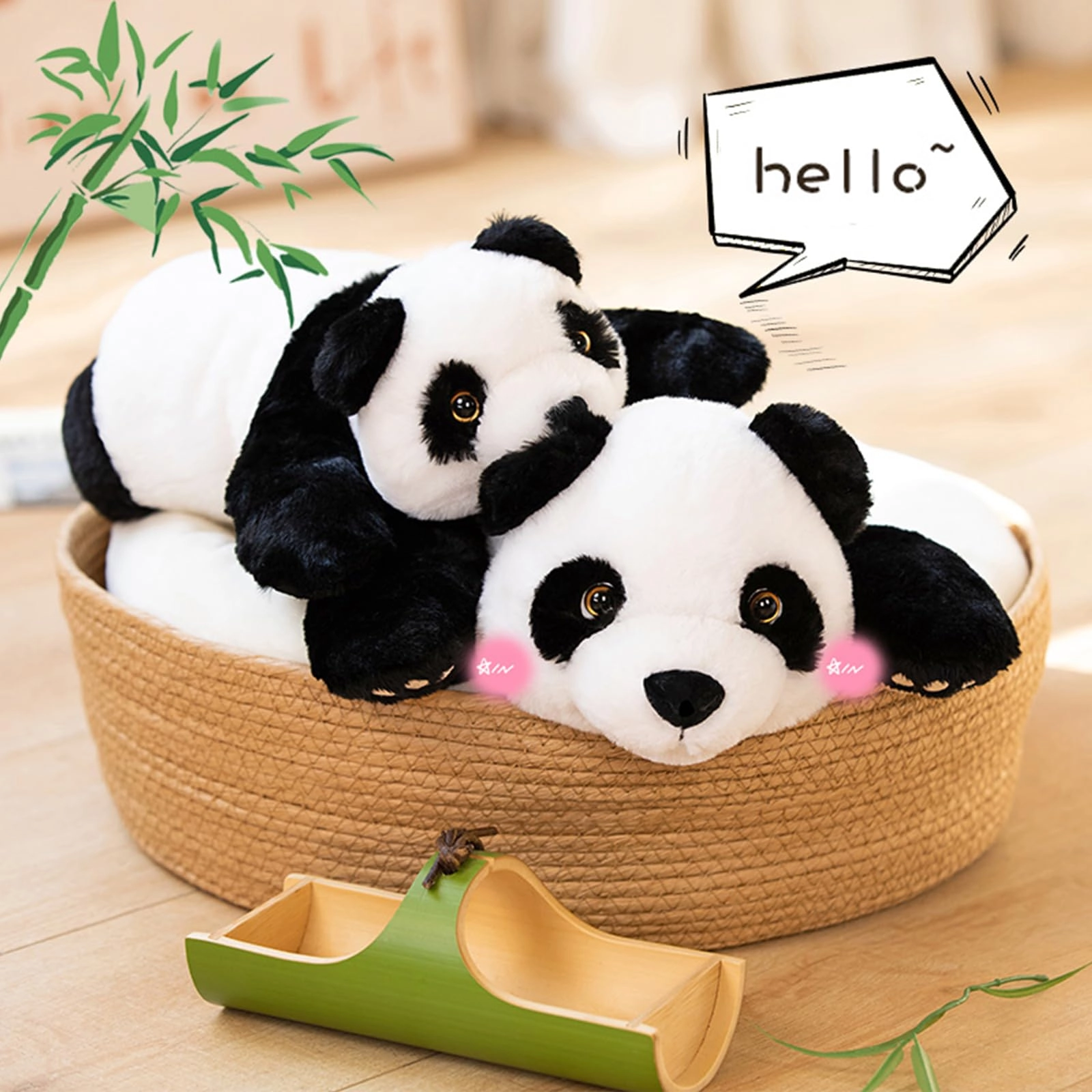 Panda 53 cm Weighted Plush
