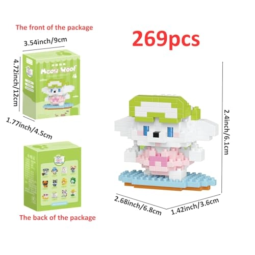Building Blocks Toy - Surfing Dog 269pcs