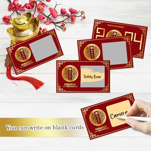 Dragon Scratch Off Lucky Card - 16 years and up 36 pieces