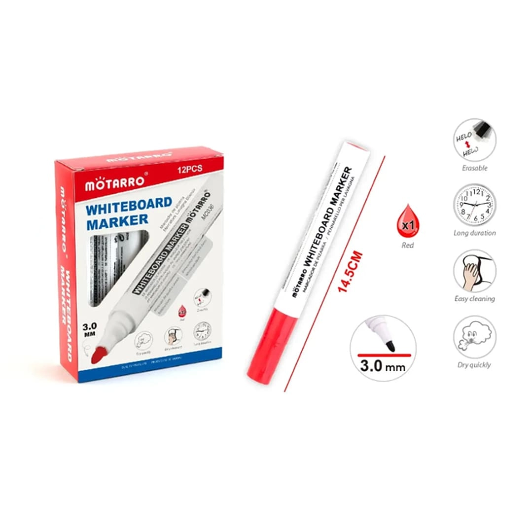 AL ARQAM LLC MC036-13 - Red fine tips