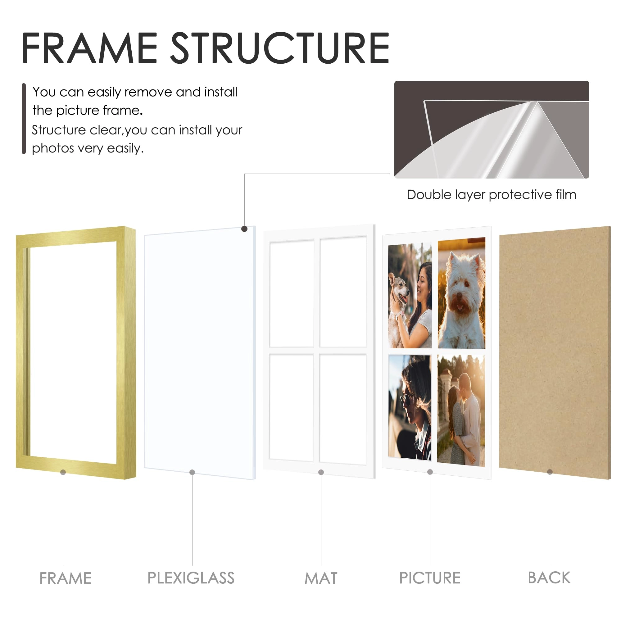 Picture Frame - 12x16 5x7