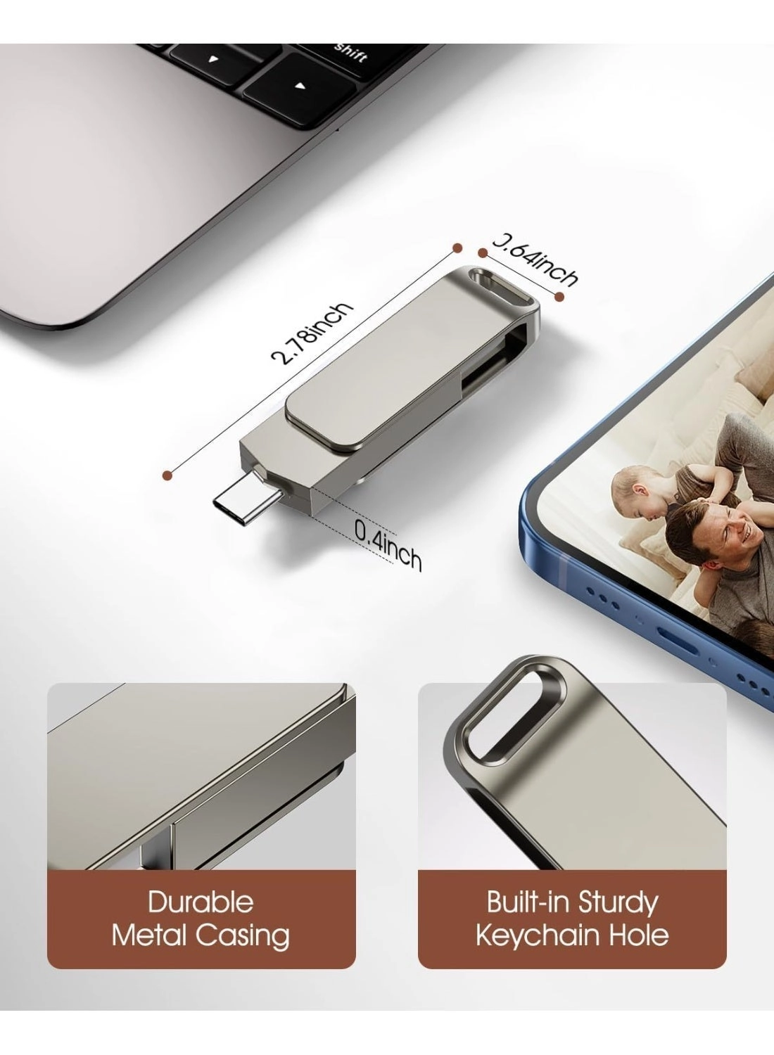 Jump Drive - USB 3.2 Gen 1 Type-C 128GB