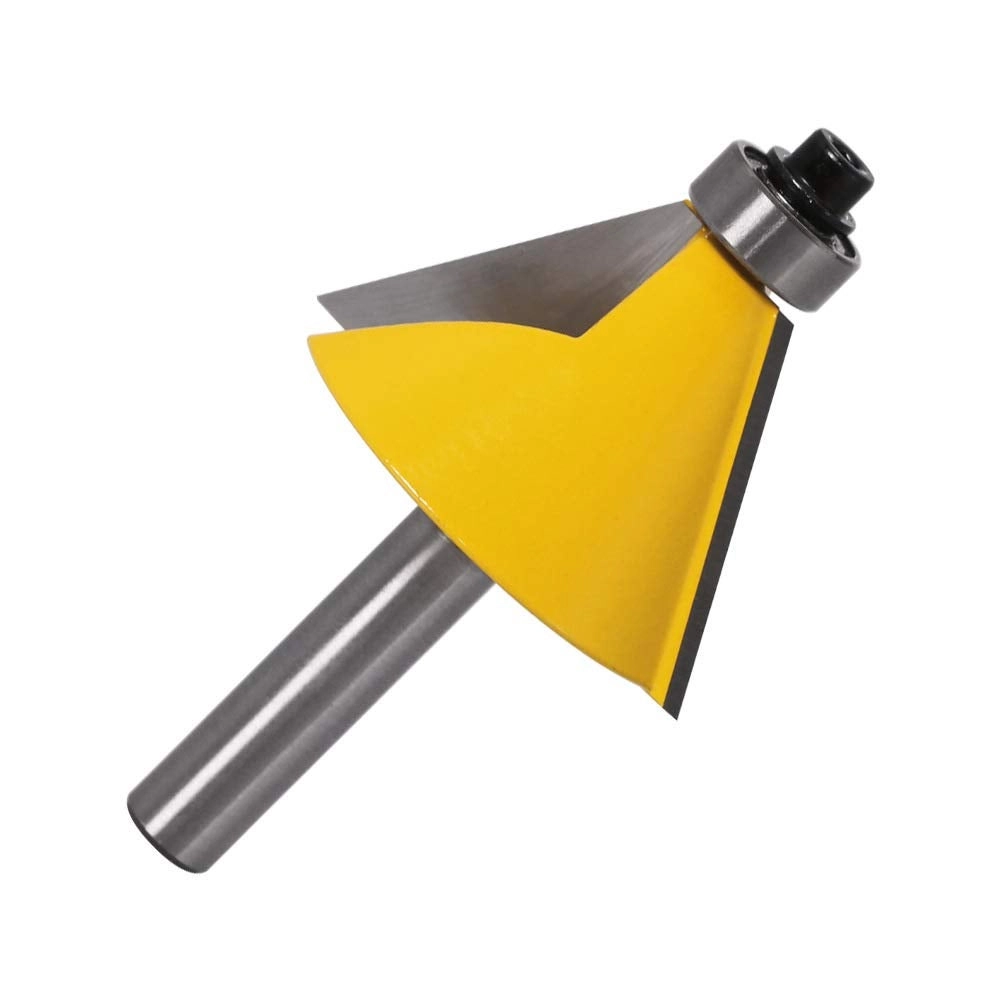 Chamfer Router Bit Set - 1/4 Inch 3Pcs