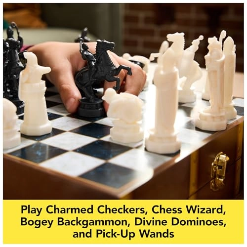 Harry Potter Trunk of Games - 5-IN-1 Wooden Storage