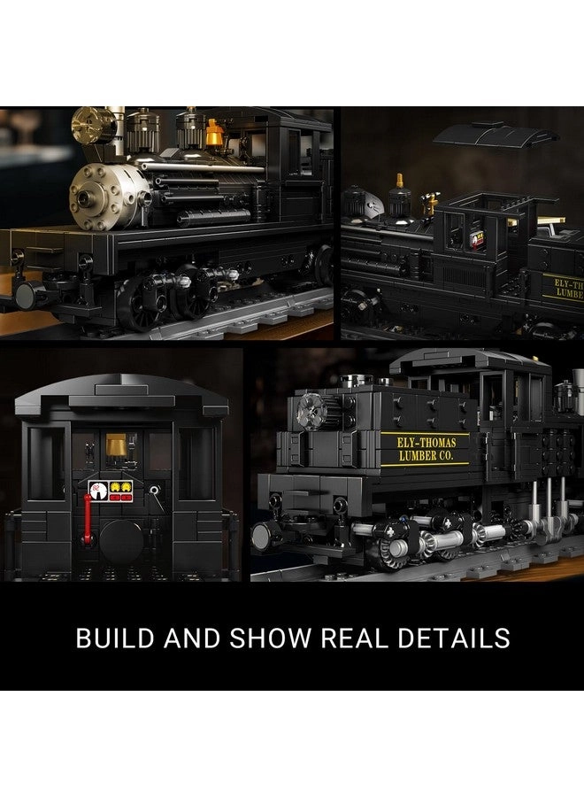 Shay-Type Steam Locomotive - Led Lighting Remote/App Control