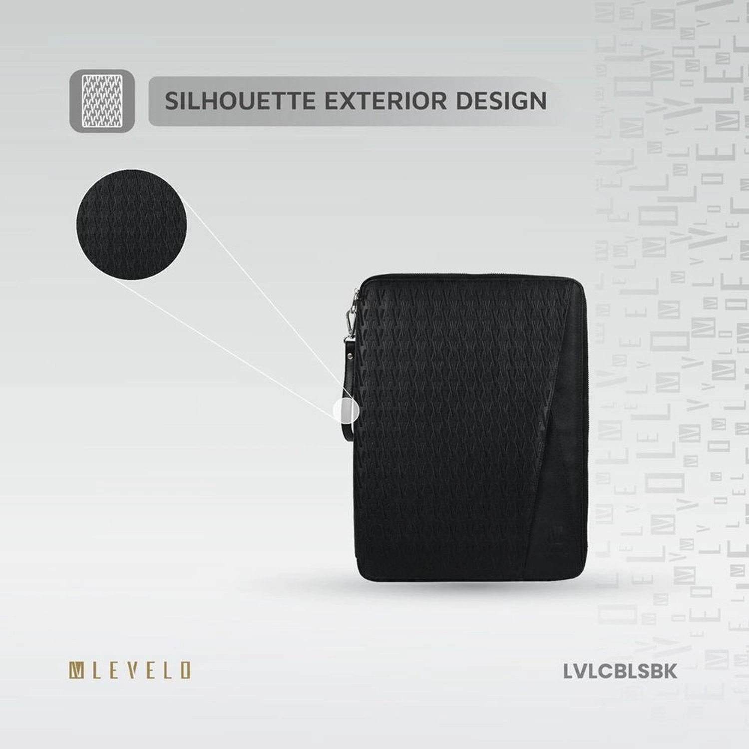 Cristallo Booktype Sleeve for 15-Inch Laptop