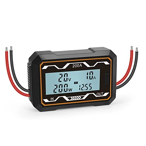 DC Power Meter - 0-60V Battery Powered