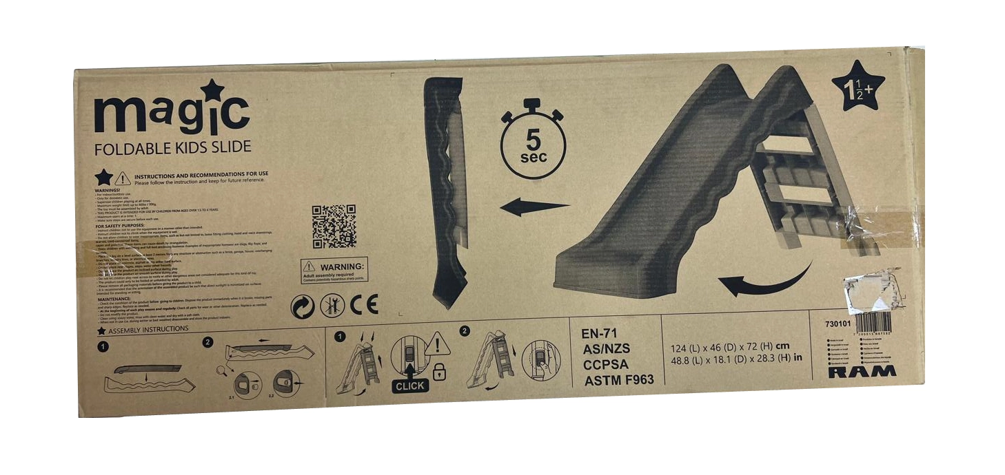 Foldable Childen Slide - for age 1.5 +