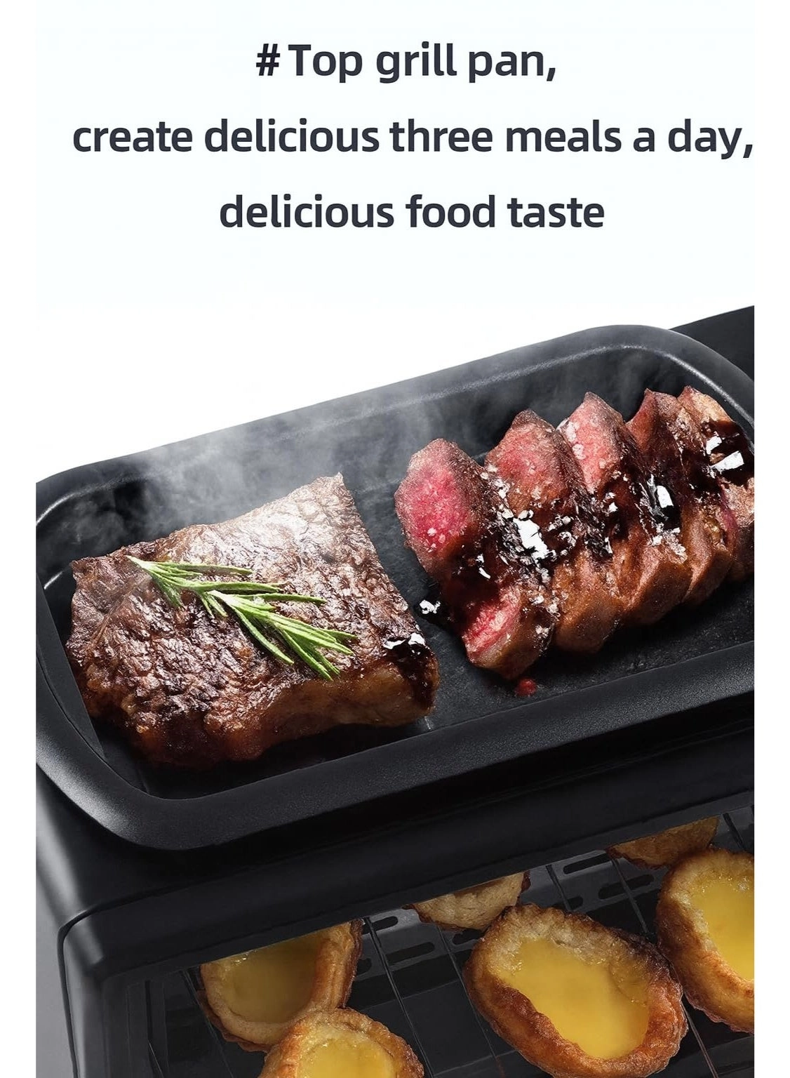 Three in one breakfast machine - 9-litre