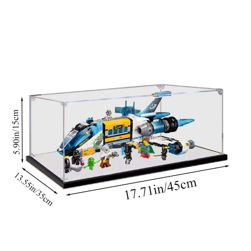 Lego Display Case - Mirror Bottom 3mm 45x35x15cm Acrylic
