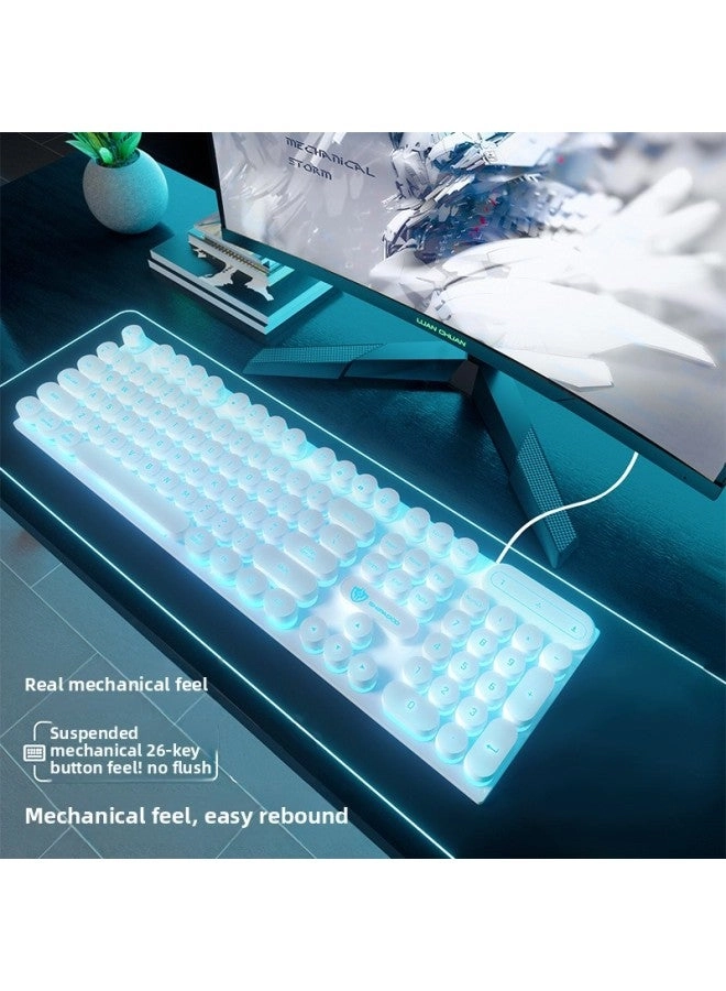 L1 Mechanical Feel Silent Keyboard - Wired/Wireless