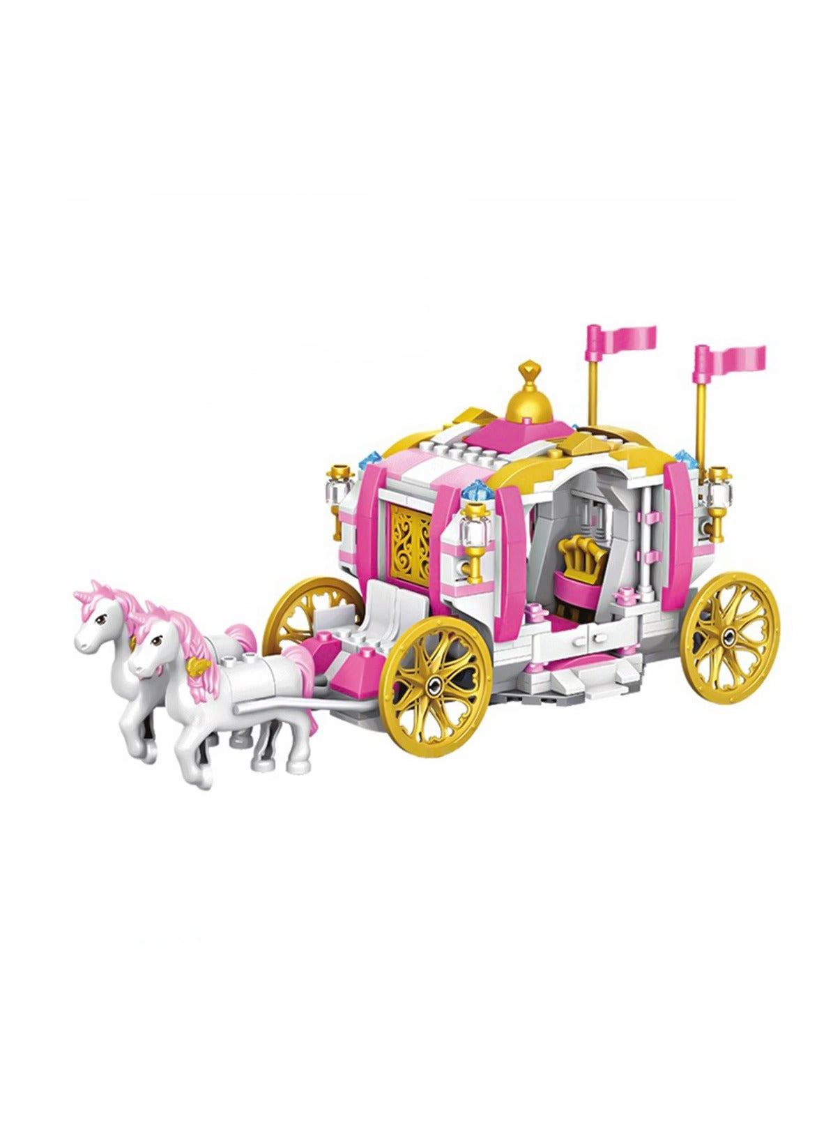 fantasy castle - four cartoon characters 712 pcs