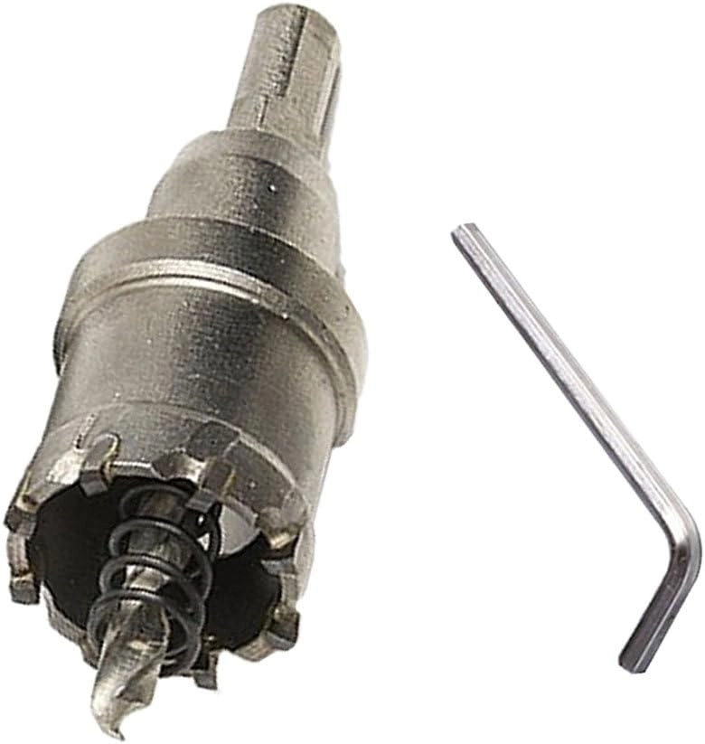 klarako Heavy Duty HSS Carbide Tip Hole Hole-saw Multiple-tooth - 21mm Steel Stainless Steel iron Copper Brass Aluminum Fiberglass Formica