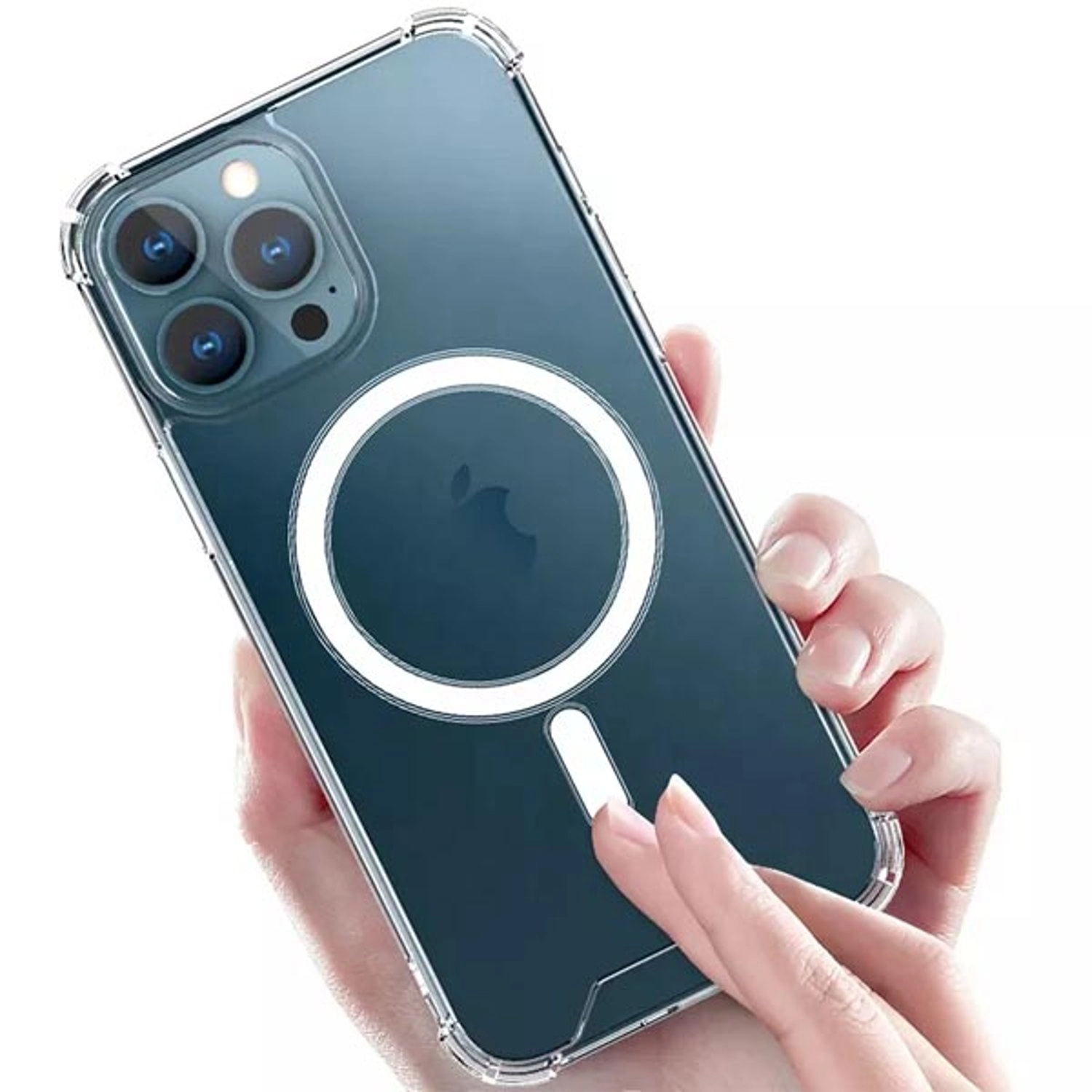 Case iPhone 14 Back Case with MagSafe for iPhone 14