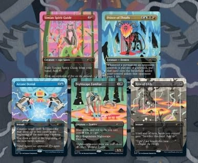 MTG Decks & More Secret Lair: Prismatic Nightmares - Non-Foil Cards