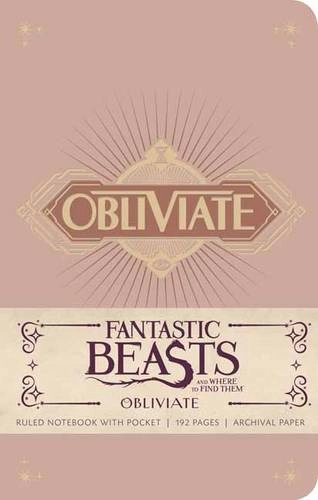 Insight Editions, Div of Palace Publishing Group, LP Fantastic Beasts and Where to Find Them Obliviate Hardcover - Lined 192 Pages