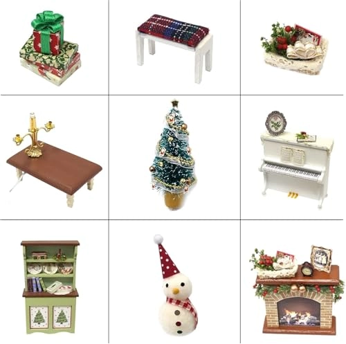 Miniature Dollhouse Kit - Blue Time