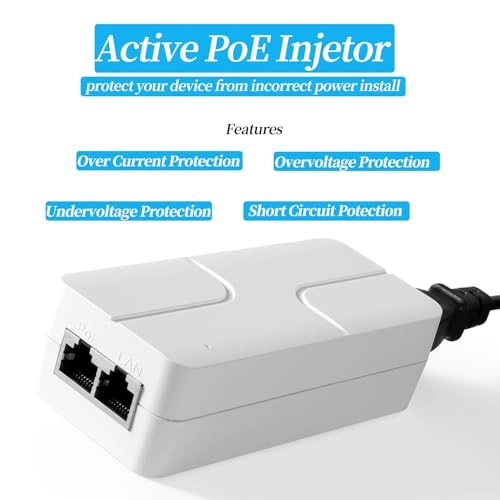 POE311 - 48 Volts 30W IEEE802.3af/at 2.5 Gigabits Per Second